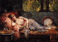 Comerre, Leon Francois - Odalisque